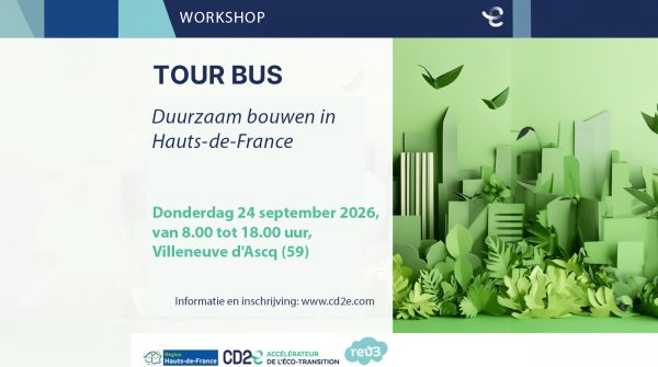 Busrit langs ecologische bouwprojecten en -ondernemingen in Hauts-en-France